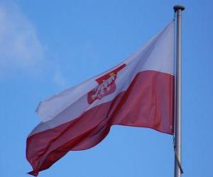 Puzzle Σημαία της Πολωνίας